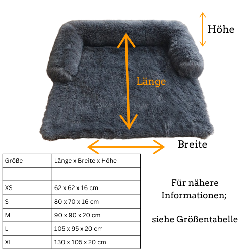 Hundekissen (mit Rundumschutz)